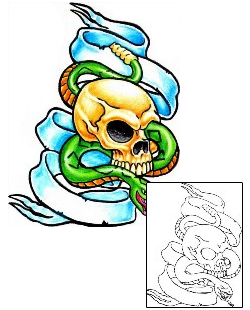 Snake Tattoo Miscellaneous tattoo | J7F-00025