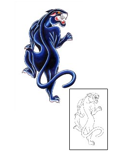 Panther Tattoo Animal tattoo | JAF-00001