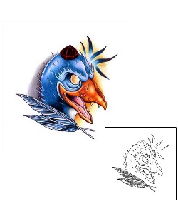 Bird Tattoo Mythology tattoo | JAF-00005