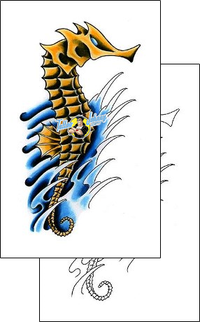 Sea Creature Tattoo jaf-00014