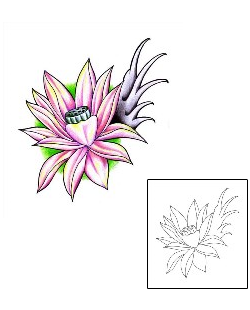 Lotus Tattoo Plant Life tattoo | JAF-00025