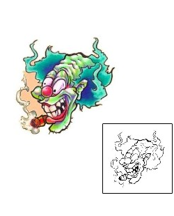 Picture of Chapin Clown Tattoo