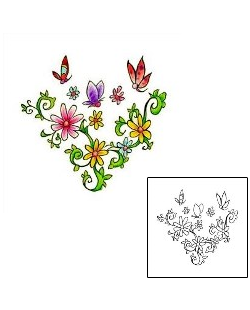 Vine Tattoo Flower Power Tattoo