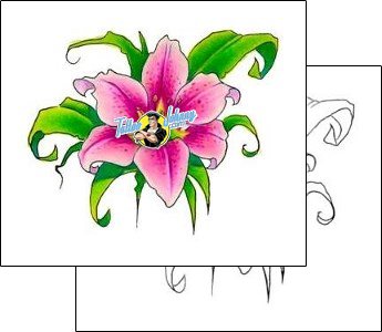 Flower Tattoo lily-tattoos-jason-blanton-jbf-00077