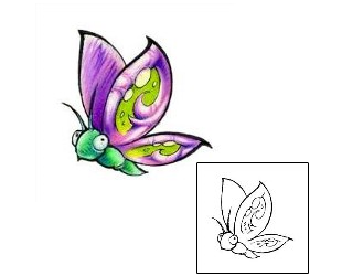 Picture of Brittany Butterfly Tattoo