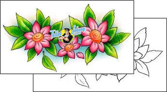 Flower Tattoo flower-tattoos-jason-blanton-jbf-00113