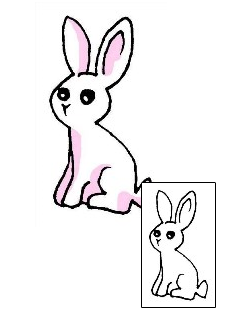 Rabbit Tattoo Animal tattoo | JFF-00012