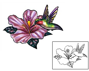 Hummingbird Tattoo Animal tattoo | JIF-00015
