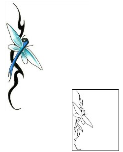 Dragonfly Tattoo Insects tattoo | JJF-00012