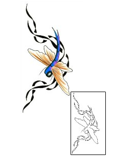 Dragonfly Tattoo Insects tattoo | JJF-00020