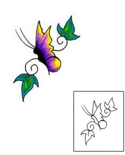 Butterfly Tattoo Insects tattoo | JJF-00042