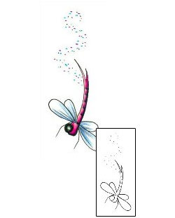 Dragonfly Tattoo Insects tattoo | JJF-00056