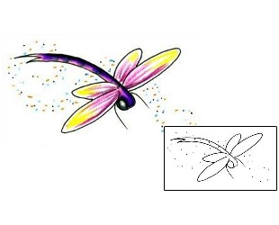 Dragonfly Tattoo Insects tattoo | JJF-00061