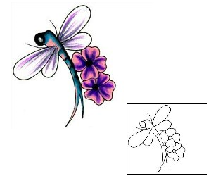 Insect Tattoo Plant Life tattoo | JJF-00066