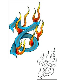 Fire – Flames Tattoo Miscellaneous tattoo | JJF-00194