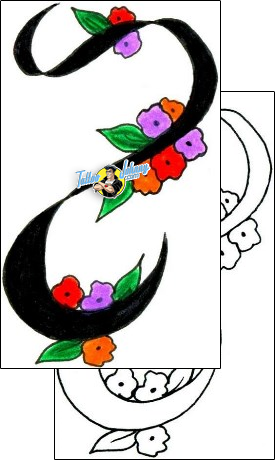Flower Tattoo plant-life-flowers-tattoos-jennifer-james-jjf-00203