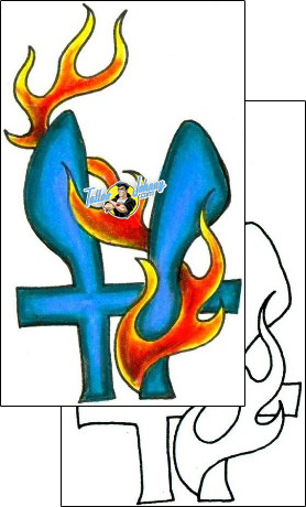 Fire – Flames Tattoo miscellaneous-fire-tattoos-jennifer-james-jjf-00217