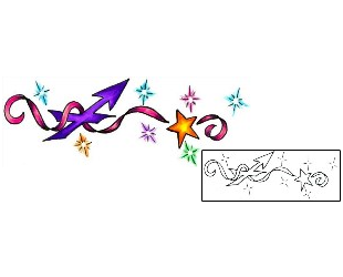Sagittarius Tattoo Astronomy tattoo | JJF-00224