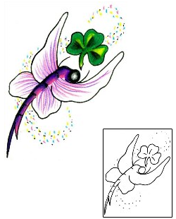 Plant Life Tattoo Insects tattoo | JJF-00264