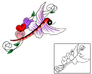 Dragonfly Tattoo Insects tattoo | JJF-00282