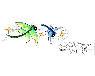 Dragonfly Tattoo Insects tattoo | JJF-00283