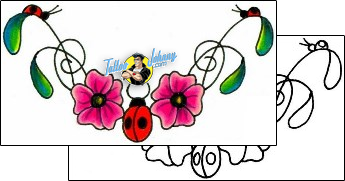 Ladybug Tattoo for-women-lower-back-tattoos-jennifer-james-jjf-00320
