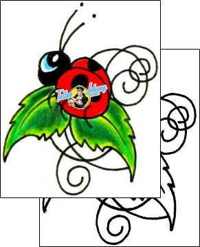 Ladybug Tattoo insects-ladybug-tattoos-jennifer-james-jjf-00331