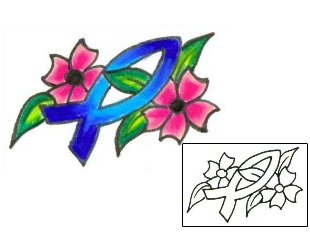 Fish Tattoo Religious & Spiritual tattoo | JJF-00405