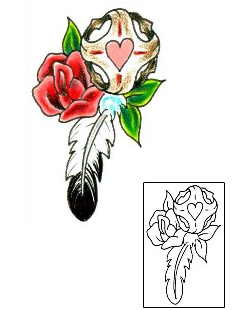Indian Tattoo Plant Life tattoo | JJF-00453