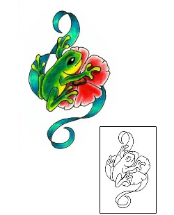 Reptile Tattoo Plant Life tattoo | JJF-00568