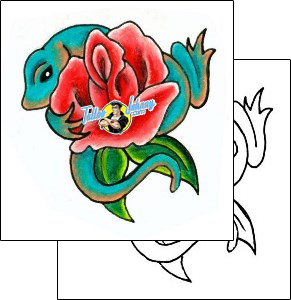 Flower Tattoo plant-life-flowers-tattoos-jennifer-james-jjf-00577