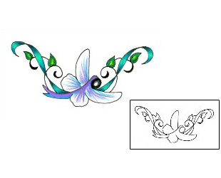 Dragonfly Tattoo Specific Body Parts tattoo | JJF-00609
