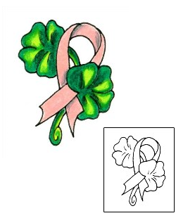 Breast Cancer Tattoo Specific Body Parts tattoo | JJF-00630