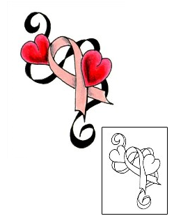Breast Cancer Tattoo For Women tattoo | JJF-00635
