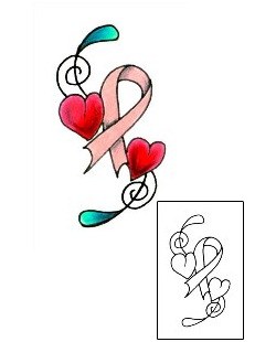 Breast Cancer Tattoo For Women tattoo | JJF-00639