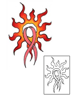 Breast Cancer Tattoo Astronomy tattoo | JJF-00815