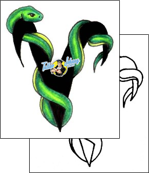 Reptile Tattoo reptile-tattoos-jennifer-james-jjf-00834