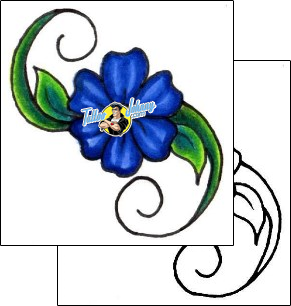Flower Tattoo plant-life-flowers-tattoos-jennifer-james-jjf-00873