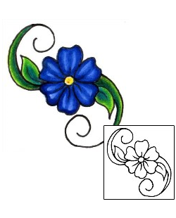 Flower Tattoo Plant Life tattoo | JJF-00873