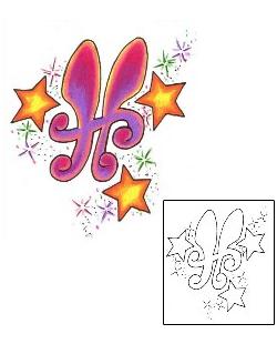 Star Tattoo Astronomy tattoo | JJF-00902