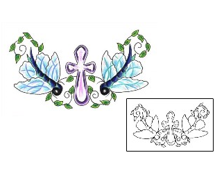 Dragonfly Tattoo Specific Body Parts tattoo | JJF-00923