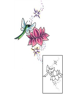 Lotus Tattoo For Women tattoo | JJF-01344