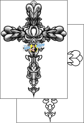 Cross Tattoo religious-and-spiritual-cross-tattoos-jake-bussie-jkf-00003
