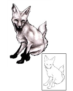 Fox Tattoo Animal tattoo | JKF-00072