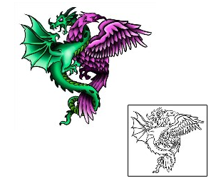 Bird Tattoo Mythology tattoo | JLF-00023