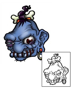 Zombie Tattoo Mythology tattoo | JLF-00066
