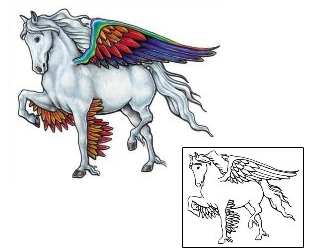 Horse Tattoo Mythology tattoo | JNF-00075