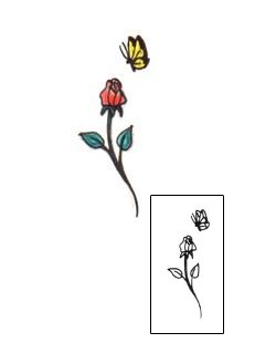 Rose Tattoo Plant Life tattoo | JNF-00134