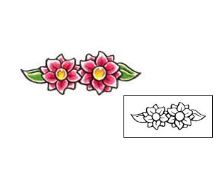 Flower Tattoo Plant Life tattoo | JNF-00182