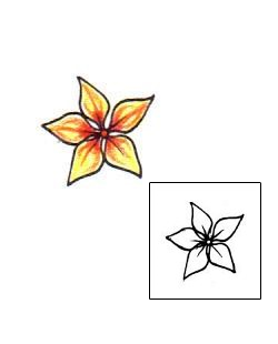 Flower Tattoo Plant Life tattoo | JNF-00207